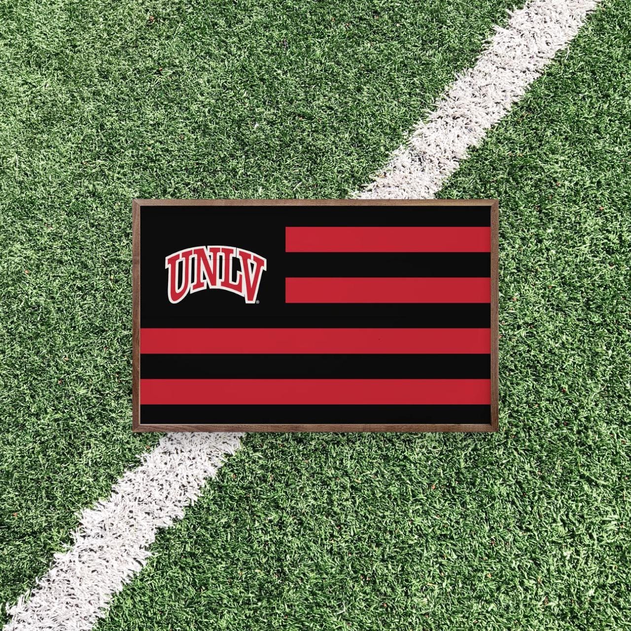 UNLV Rebels Artwork | UNLV Rebels Wall Art (Officially Licensed) Block