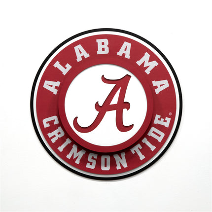 Alabama Crimson Tide 3DX Die Cut Logo
