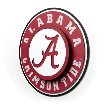 Alabama Crimson Tide 3DX Die Cut Logo