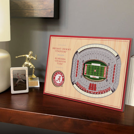 Alabama Crimson Tide 3D StadiumView Desktop