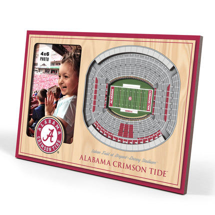 Alabama Crimson Tide 3D StadiumView Picture Frame