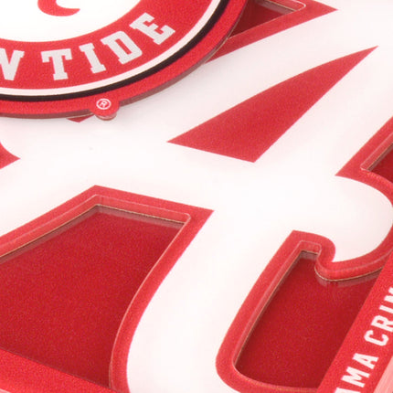 Alabama Crimson Tide 3D Logo Series Coasters