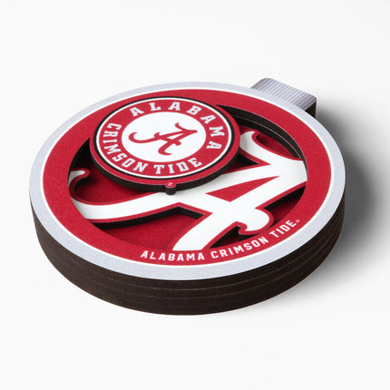 Alabama Crimson Tide 3D Logo Series Ornament