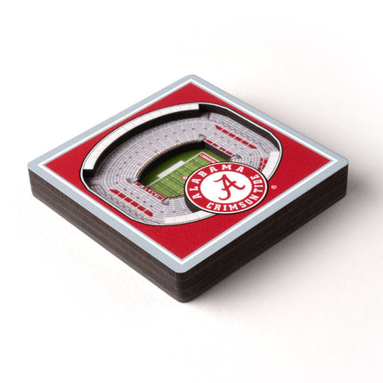 Alabama Crimson Tide 3D StadiumView Magnets