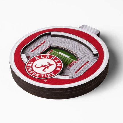 Alabama Crimson Tide 3D StadiumView Ornaments