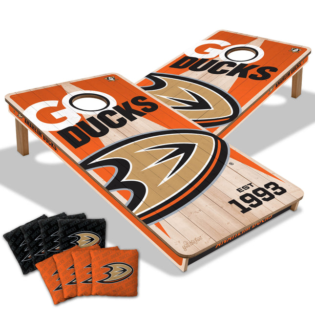 Anaheim Ducks 2x4 Cornhole