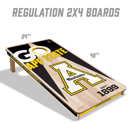 App State Mountaineers 2x4 Cornhole Boards