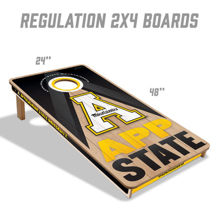 App State Mountaineers 2x4 Slogan Series Cornhole Boards