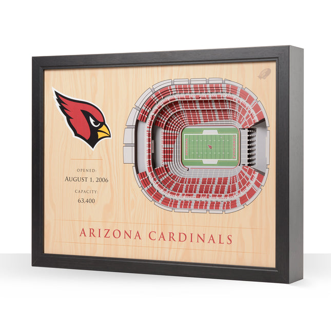 Arizona Cardinals 25 Layer Stadium Art
