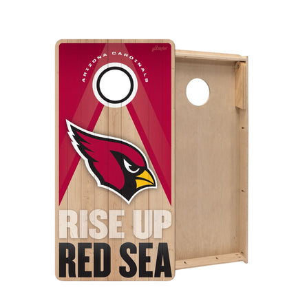 Arizona Cardinals Cornhole Boards 2x4 Slogan Series