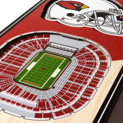 Arizona Cardinals 3D Stadium 6x19 Banners
