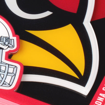 Arizona Cardinals 3D Logo Series Coasters