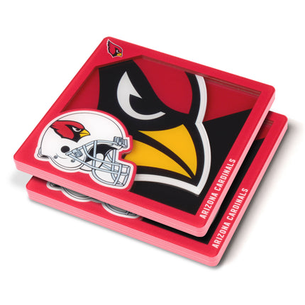 Arizona Cardinals 3D Logo Series Coasters