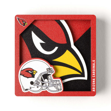 Arizona Cardinals 3D Logo Series Magnet