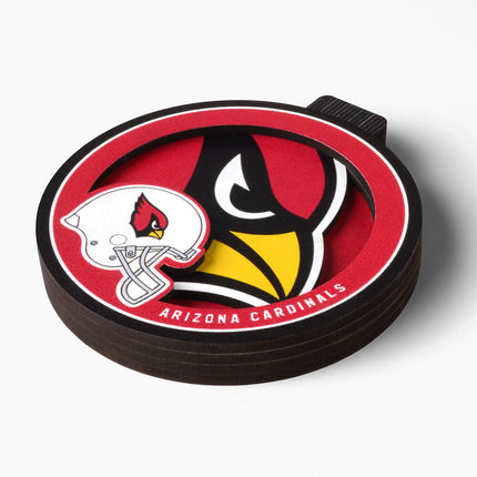 Arizona Cardinals 3D Logo Series Ornament