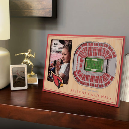 Arizona Cardinals 3D StadiumView Picture Frame