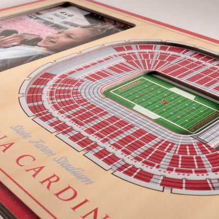 Arizona Cardinals 3D StadiumView Picture Frame