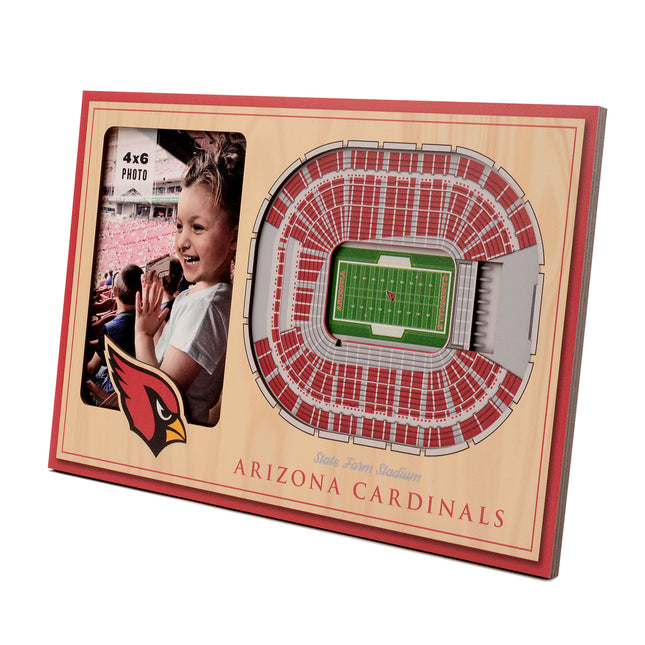 Arizona Cardinals 3D StadiumView Picture Frame