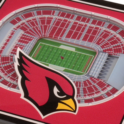 Arizona Cardinals 3D Stadium View Coasters