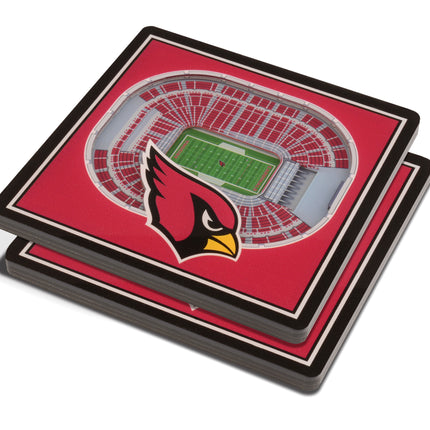 Arizona Cardinals 3D Stadium View Coasters