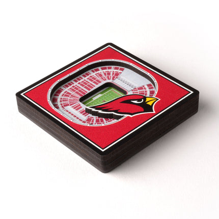 Arizona Cardinals 3D StadiumView Magnets