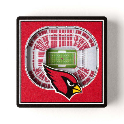 Arizona Cardinals 3D StadiumView Magnets