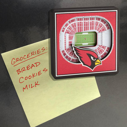 Arizona Cardinals 3D StadiumView Magnets