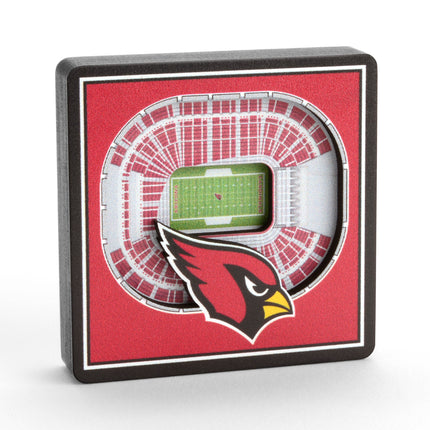 Arizona Cardinals 3D StadiumView Magnets