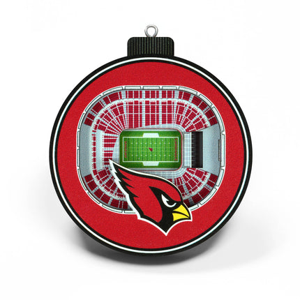 Arizona Cardinals 3D StadiumView Ornaments
