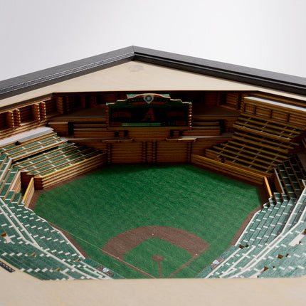 Arizona Diamondbacks 25 Layer Stadium Art