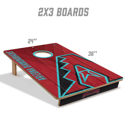Arizona Diamondbacks 2x3 Cornhole Boards