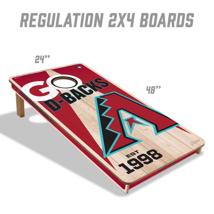 Arizona Diamondbacks Cornhole Boards 2x4