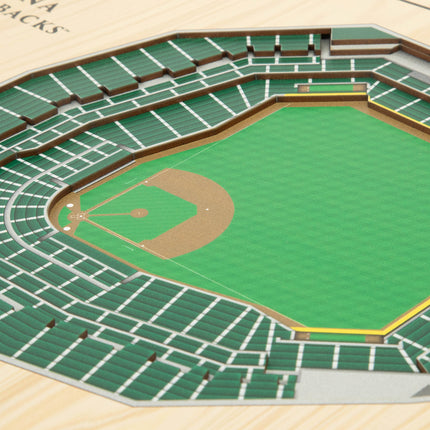 Arizona Diamondbacks 5-Layer 3D StadiumView Wall Art