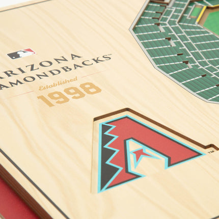 Arizona Diamondbacks 5-Layer 3D StadiumView Wall Art