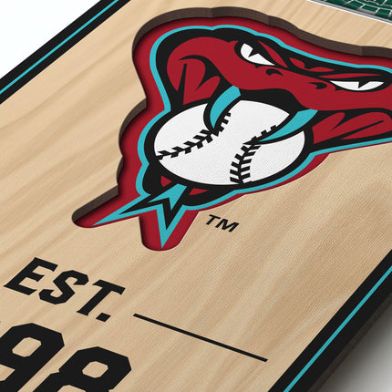 Arizona Diamondbacks 3D Stadium 6x19 Banners