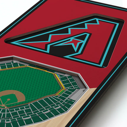 Arizona Diamondbacks 3D Stadium 6x19 Banners
