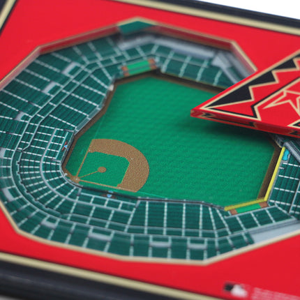 Arizona Diamondbacks 3D Stadium View Coasters