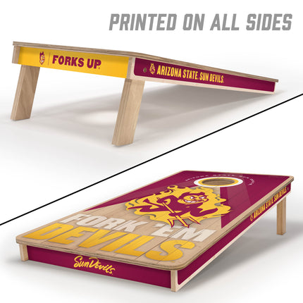 Arizona State Sun Devils 2x4 Slogan Series Cornhole Boards
