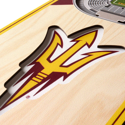 Arizona State Sun Devils 3D Stadium 6x19 Banners