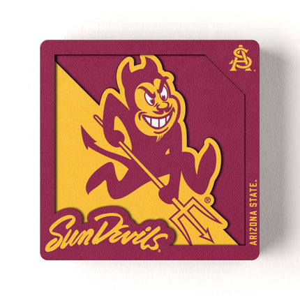 Arizona State Sun Devils 3D Logo Series Magnet