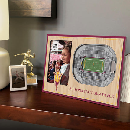 Arizona State Sun Devils 3D StadiumView Picture Frame