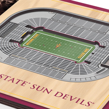 Arizona State Sun Devils 3D StadiumView Picture Frame