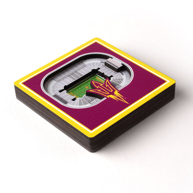 Arizona State Sun Devils 3D StadiumView Magnets