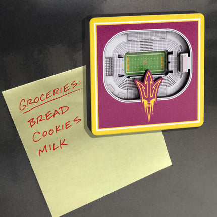 Arizona State Sun Devils 3D StadiumView Magnets