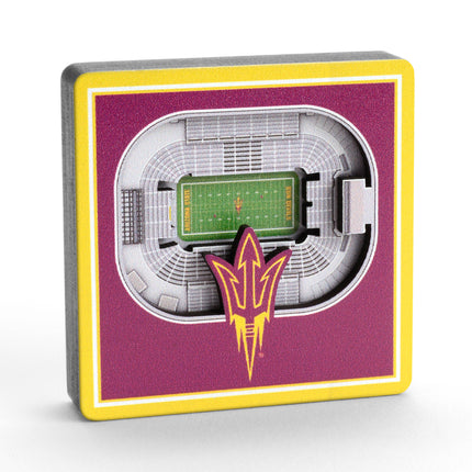 Arizona State Sun Devils 3D StadiumView Magnets