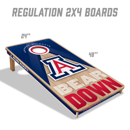 Arizona Wildcats 2x4 Slogan Series Cornhole Boards