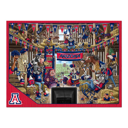 Arizona Wildcats Barnyard Fans Puzzle - 500 PC