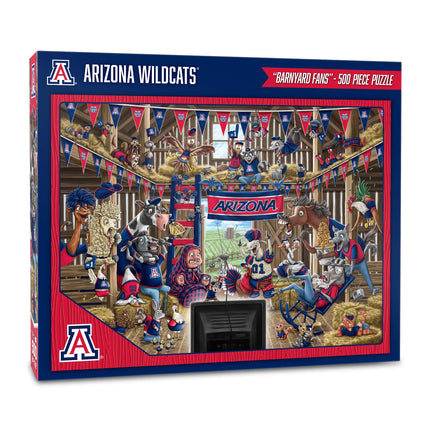Arizona Wildcats Barnyard Fans Puzzle - 500 PC