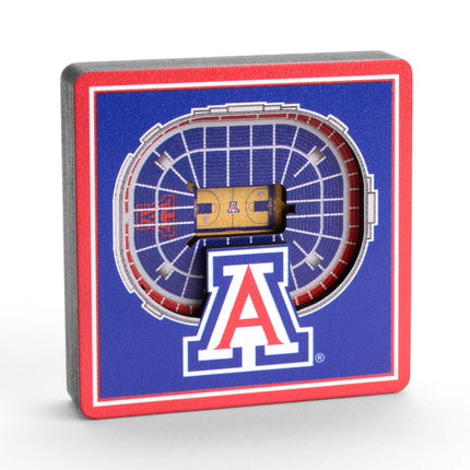 Arizona Wildcats 3D StadiumView Magnets