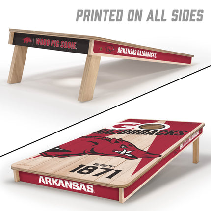 Arkansas Razorbacks 2x4 Cornhole Boards
